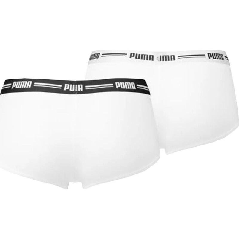 BÍLÝ SET KALHOTEK PUMA MINI SHORT 2 PACK Bílá