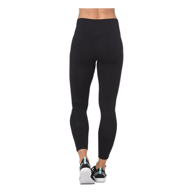 ČERNÉ DÁMSKÉ LEGÍNY ASICS SEAMLESS CROPPED TIGHT Černá