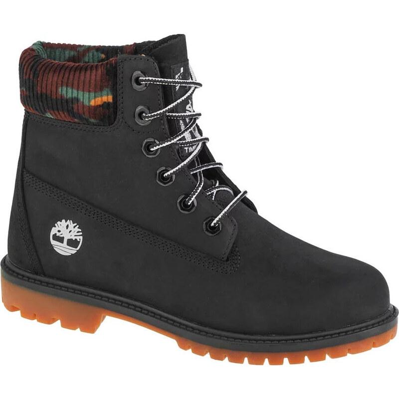 ČERNÉ PÁNSKÉ BOTY TIMBERLAND HERITAGE 6 W Černá