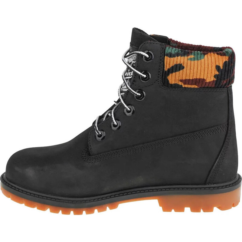 ČERNÉ PÁNSKÉ BOTY TIMBERLAND HERITAGE 6 W Černá