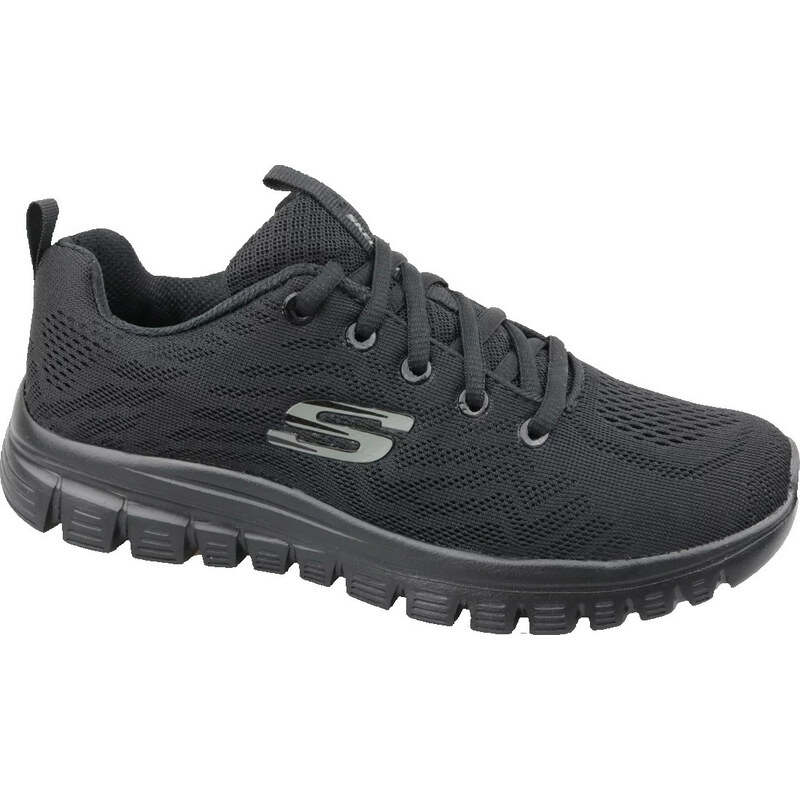 ČERNÉ DÁMSKÉ TENISKY SKECHERS GRACEFUL GET CONNECTED 12615-BBK Černá