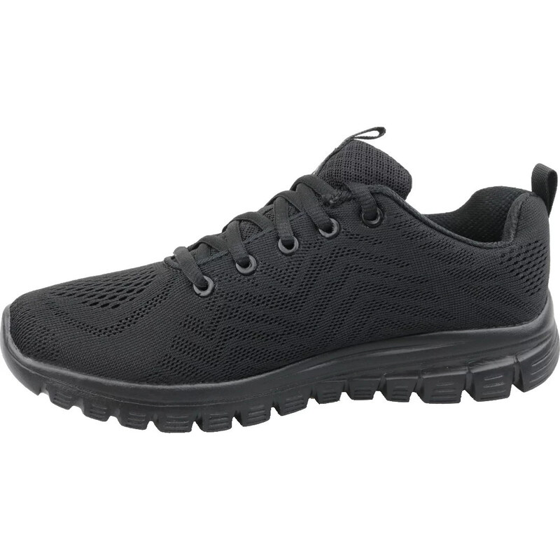 ČERNÉ DÁMSKÉ TENISKY SKECHERS GRACEFUL GET CONNECTED 12615-BBK Černá