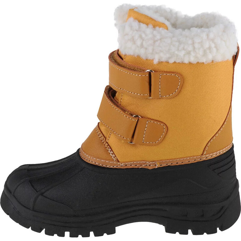 ČERNO-BÉŽOVÉ DÍVČÍ SNĚHULE BIG STAR KIDS SNOW BOOTS KK374237 Hnědá