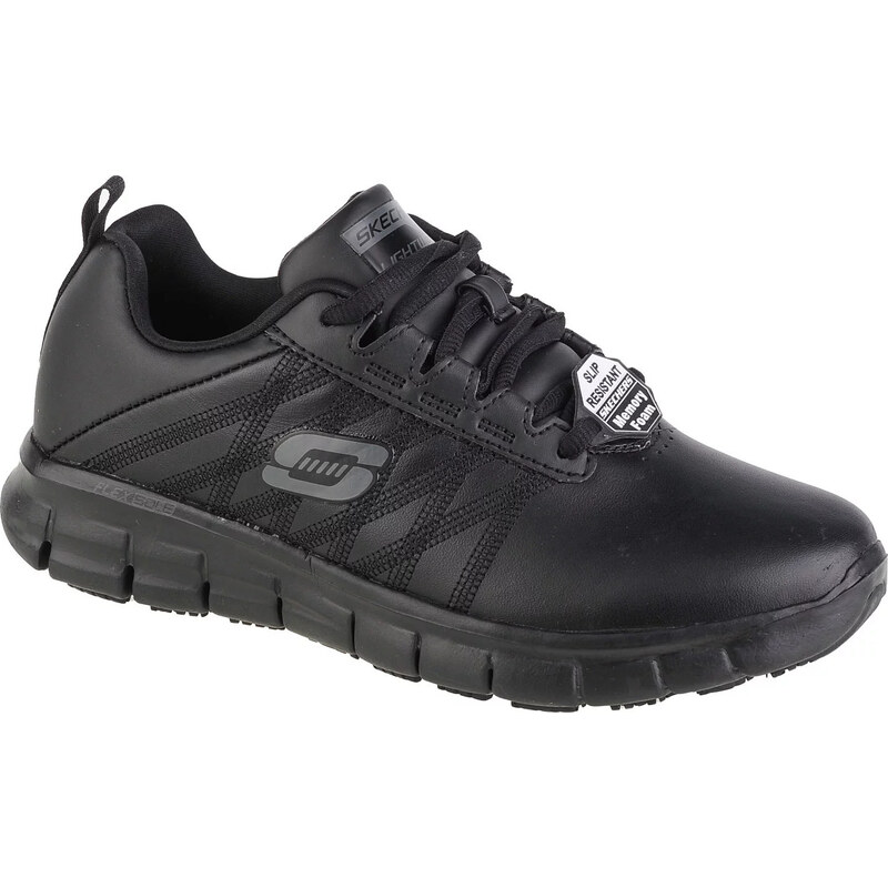 Černé dámské tenisky Skechers Sure Track-Erath Černá