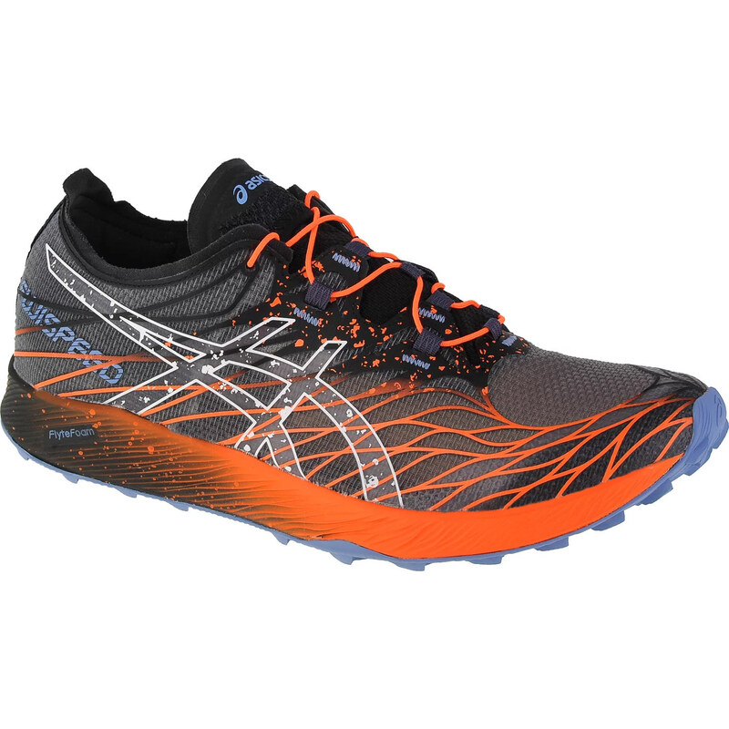 Černo-oranžové pánské tenisky ASICS Fujispeed 1011B330-001