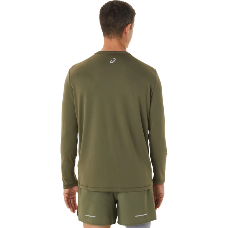 KHAKI PÁNSKÉ TRIČKO ASICS FUJITRAIL LOGO LS TOP