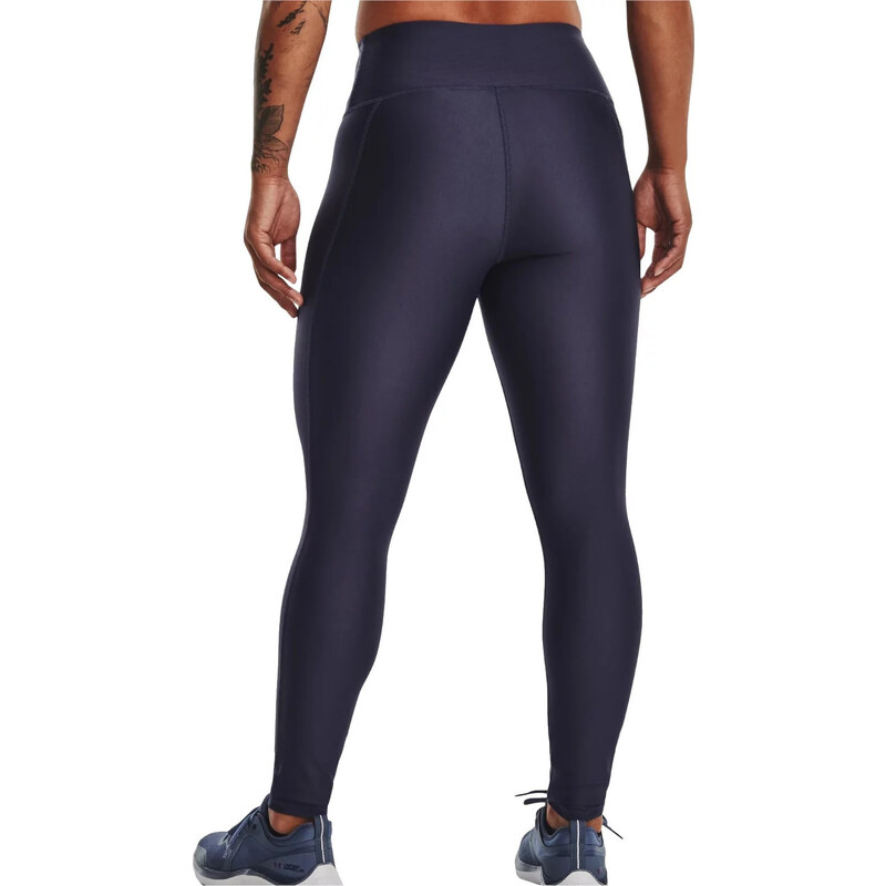 TMAVĚ FIALOVÉ DÁMSKÉ LEGÍNY UNDER ARMOUR HEATGEAR NO-SLIP WAISTBAND LEGGINGS Fialová