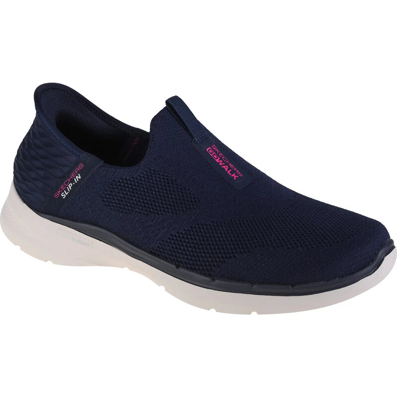 Tmavě modré dámské tenisky Skechers Go Walk 6 - Fabulous View