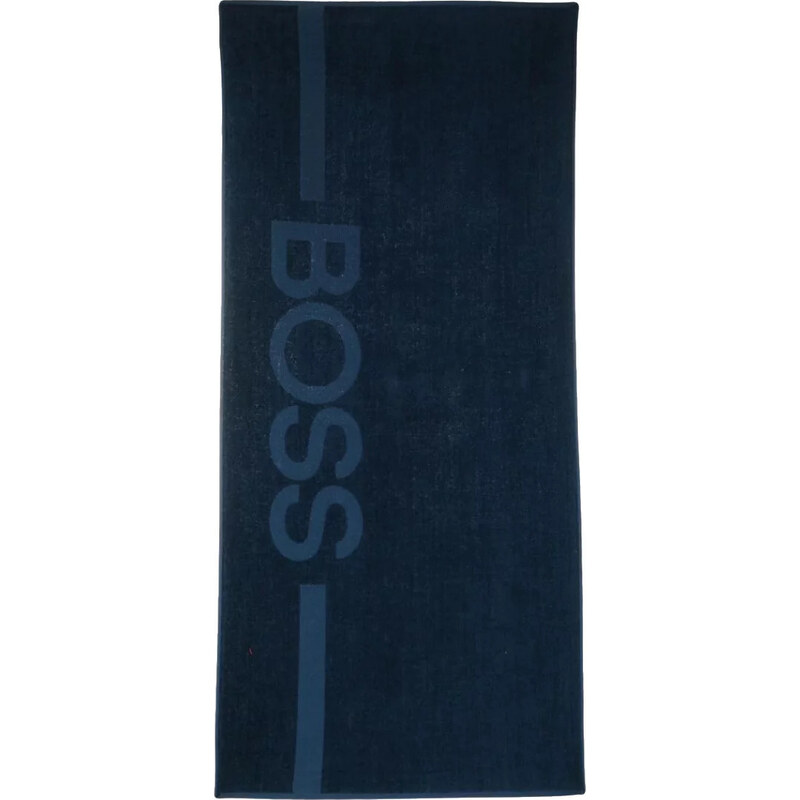 HUGO BOSS TMAVĚ MODRÝ RUČNÍK BOSS TOWEL Tmavě modrá