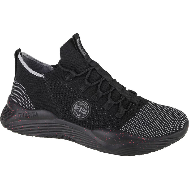 Černé pánské tenisky Big Star Shoes LL174282 Černá