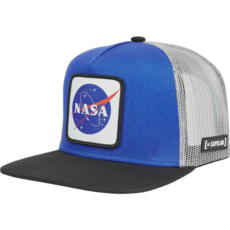BASIC Modrá kšiltovka Capslab Space Mission NASA Snapback Cap