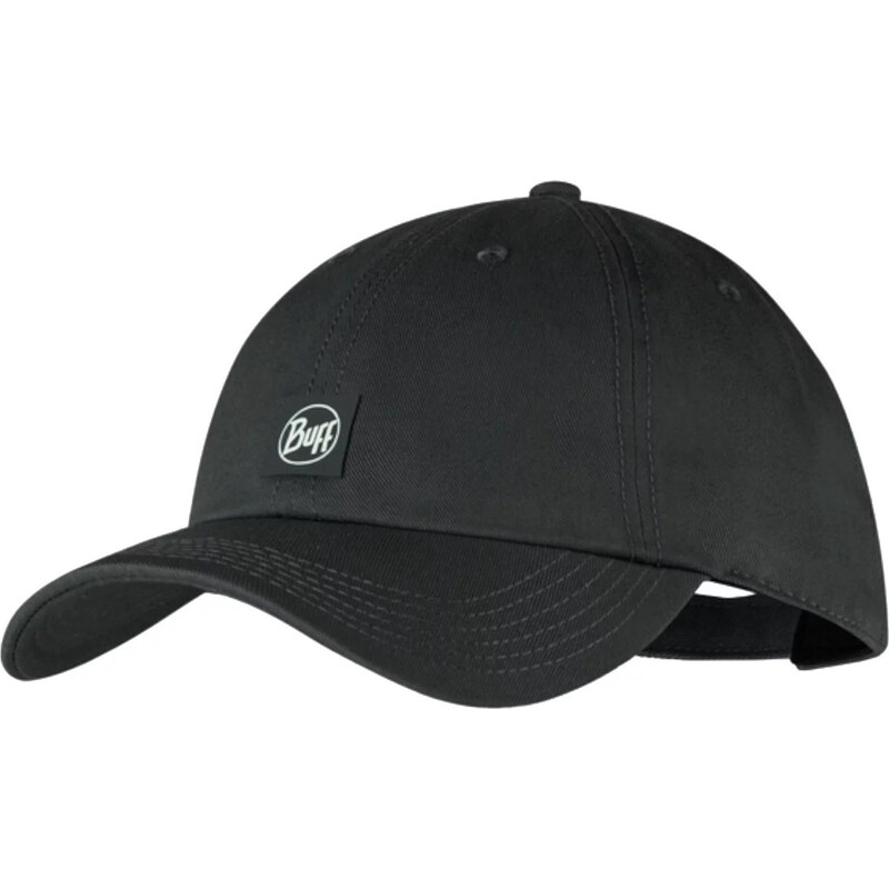 Antracitová pánská kšiltovka Buff Baseball Cap Černá