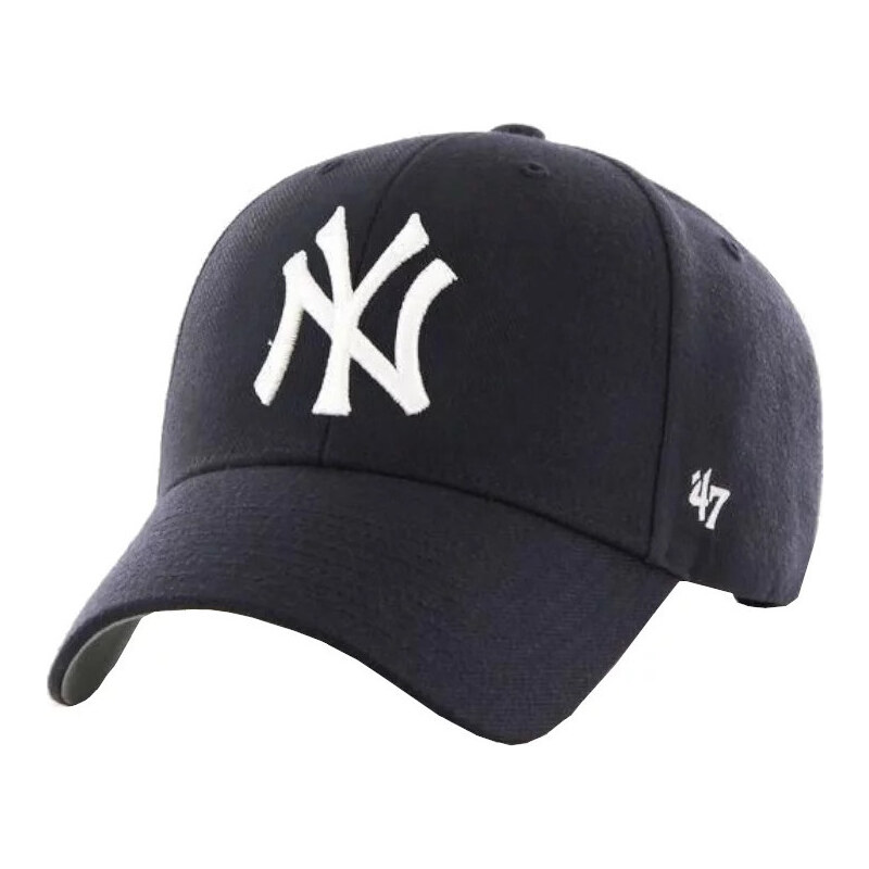 BASIC ČERNÁ PÁNSKÁ KŠILTOVKA 47 BRAND MLB NEW YORK YANKEES CAP Tmavě modrá