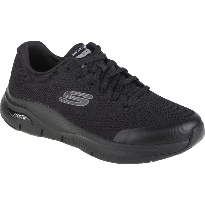 ČERNÉ PÁNSKÉ TENISKY SKECHERS ARCH FIT Černá