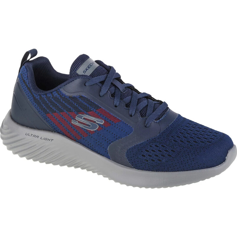 TMAVĚ MODRÉ PÁNSKÉ TENISKY SKECHERS BOUNDER VERKONA Tmavě modrá