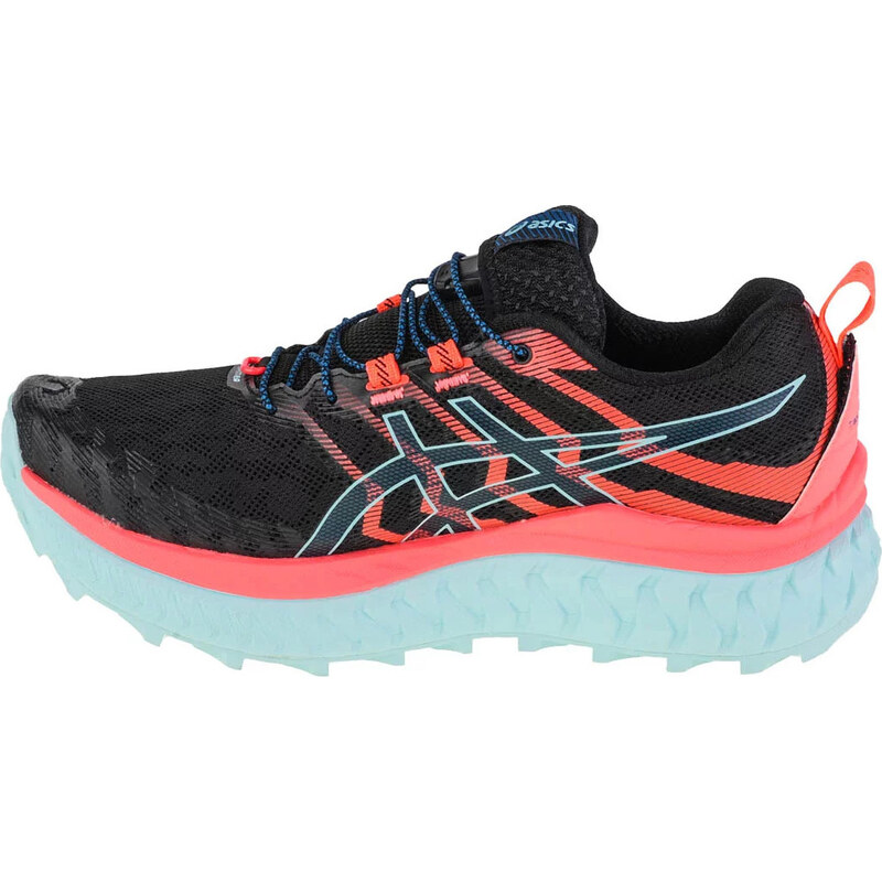 ČERNO-MODRÉ TENISKY ASICS TRABUCO MAX Černá