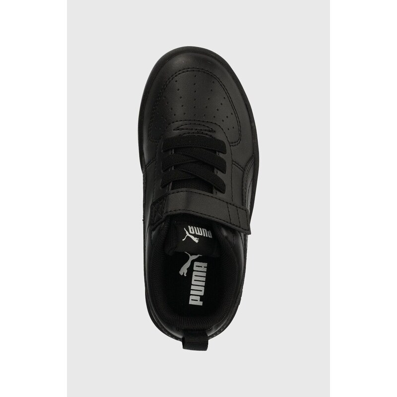 Dětské sneakers boty Puma Rickie černá barva