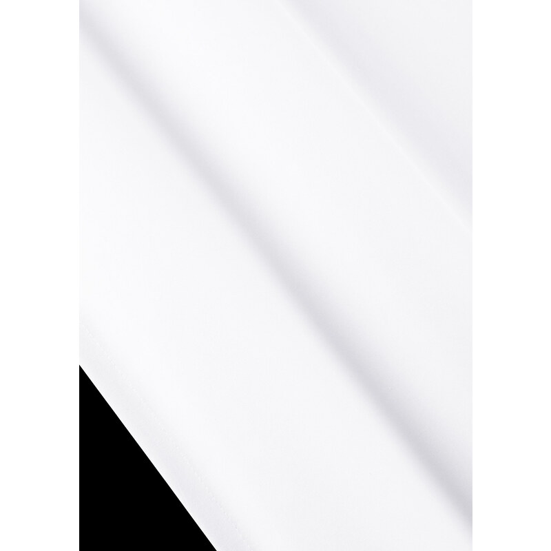 bonprix Závěs z mikrovlákna s recyklovaným polyesterem (2 ks v balení) Bílá