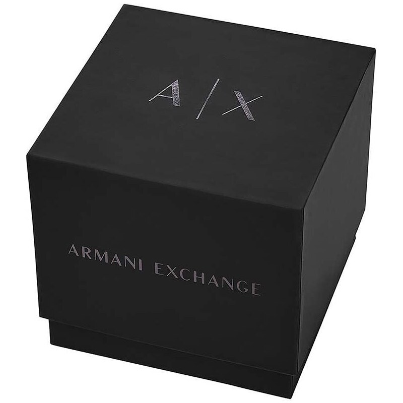 Hodinky Armani Exchange stříbrná barva
