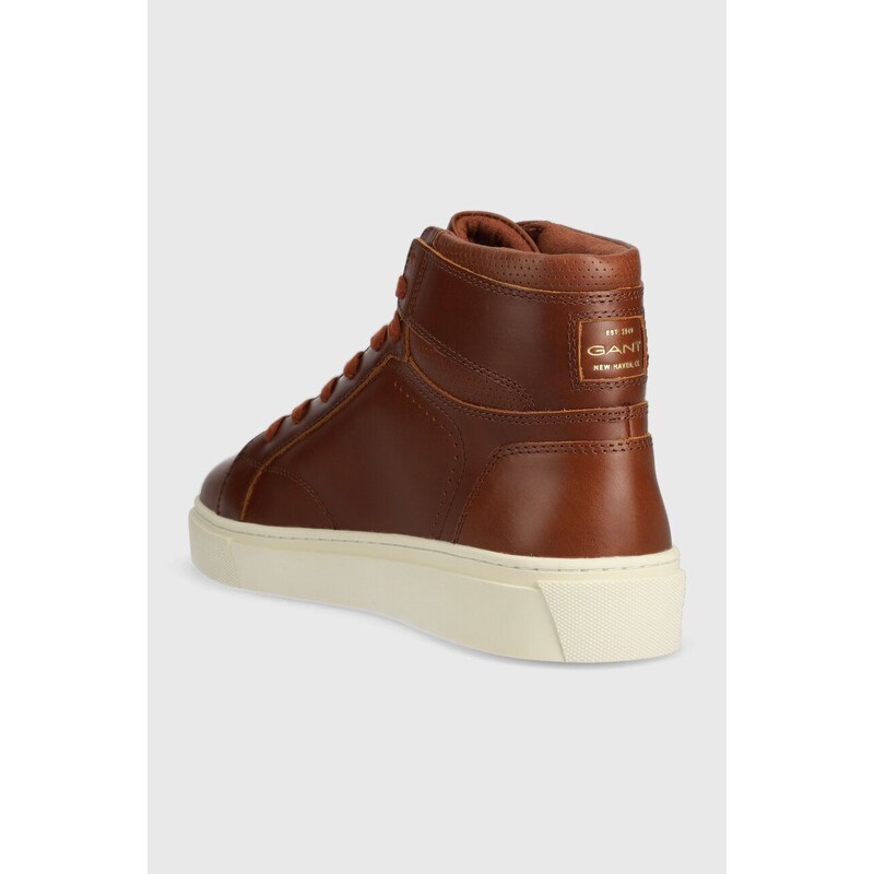 Kožené sneakers boty Gant Mc Julien hnědá barva, 27631221.G45