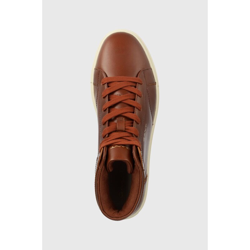 Kožené sneakers boty Gant Mc Julien hnědá barva, 27631221.G45