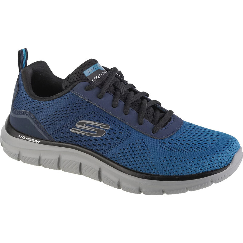 Modré pánské tenisky Skechers Track - Ripkent Tmavě modrá