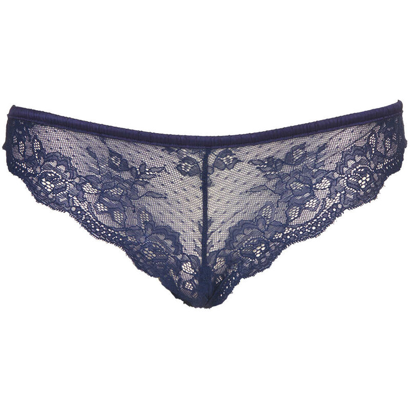 Topshop Satin and Lace Brazilian