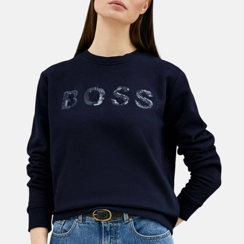 Dámská modrá mikina Hugo Boss 55490