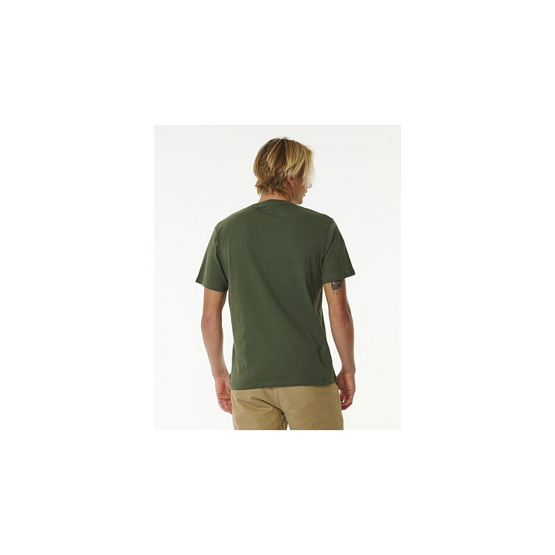 Tričko Rip Curl SEARCH TRIP TEE Dark Olive