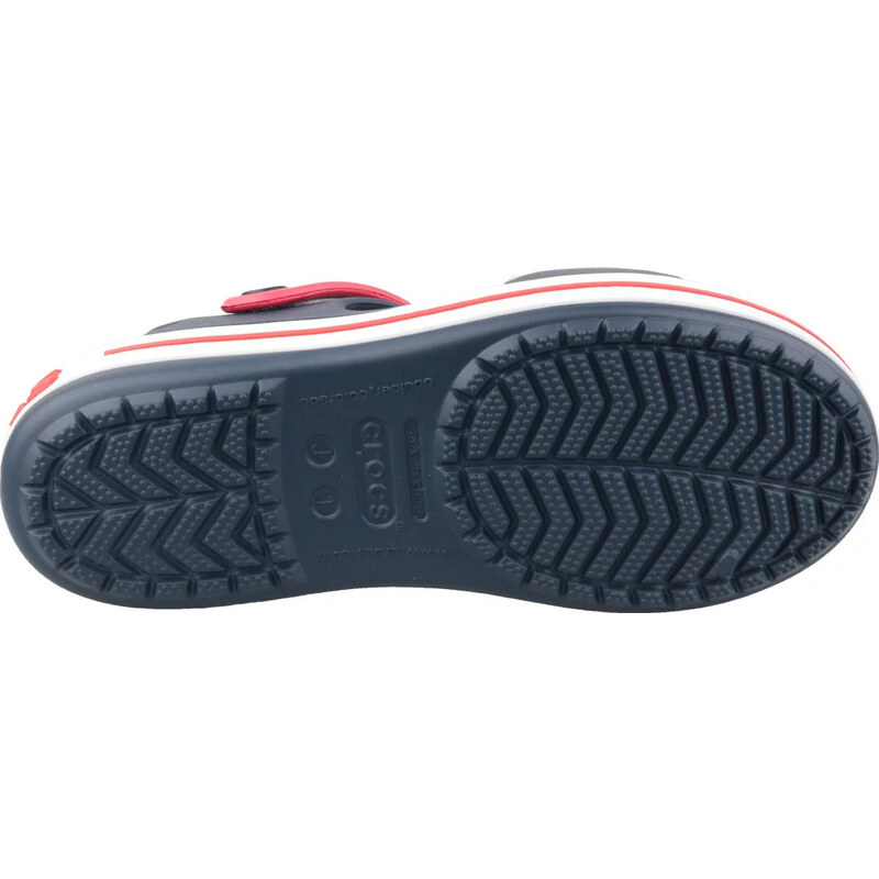 MODRÉ DÍVČÍ SANDÁLY CROCS CROCBAND SANDAL KIDS Tmavě modrá