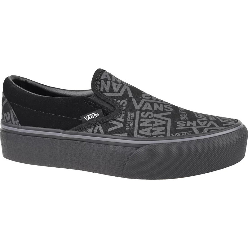 Vans 66 Classic Slip-On Platform Černá