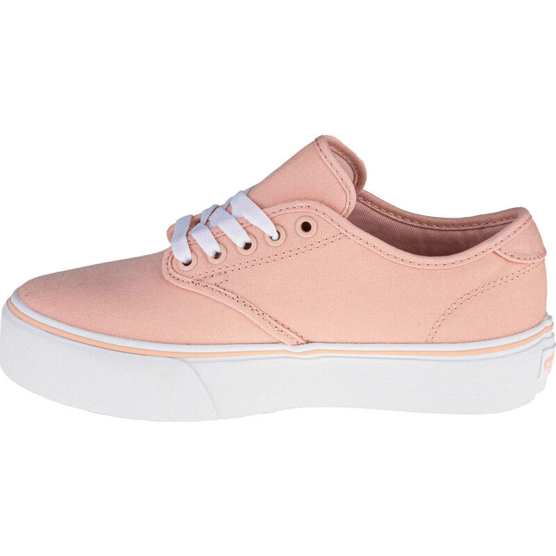 MERUŇKOVÉ DÍVČÍ TENISKY VANS CAMDEN PLATFORM CANVAS Oranžová