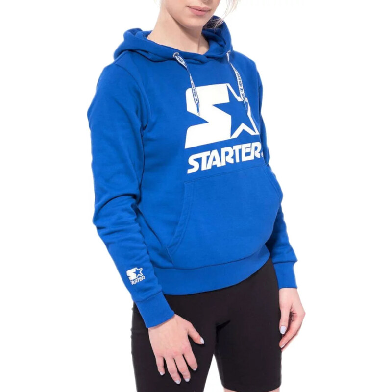 BASIC Modrá dámská mikina Starter Woman Blouse Hoodie SDG-001-BD