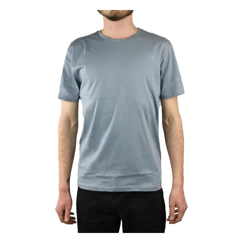 Šedé tričko The North Face Simple Dome Tee Šedá