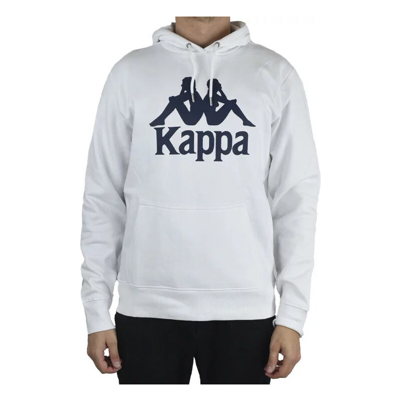 BÍLÁ MIKINA KAPPA TAINO HOODED