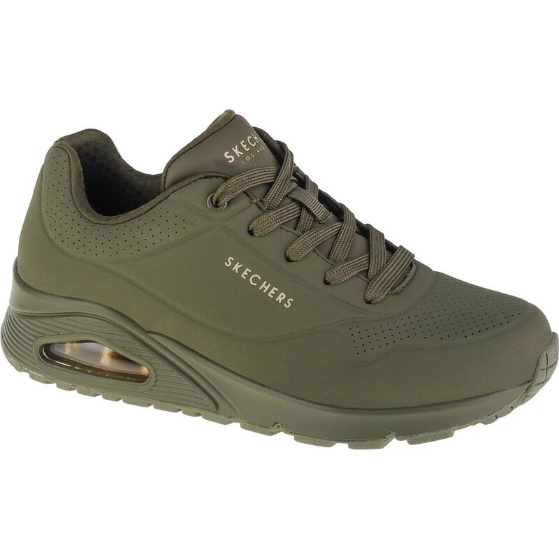 KHAKI DÁMSKÉ TENISKY SKECHERS UNO-STAND ON AIR