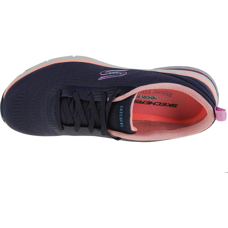 FIALOVÉ DÁMSKÉ TENISKY SKECHERS SKECH-AIR EDGE - MELLOW DAYS Tmavě modrá