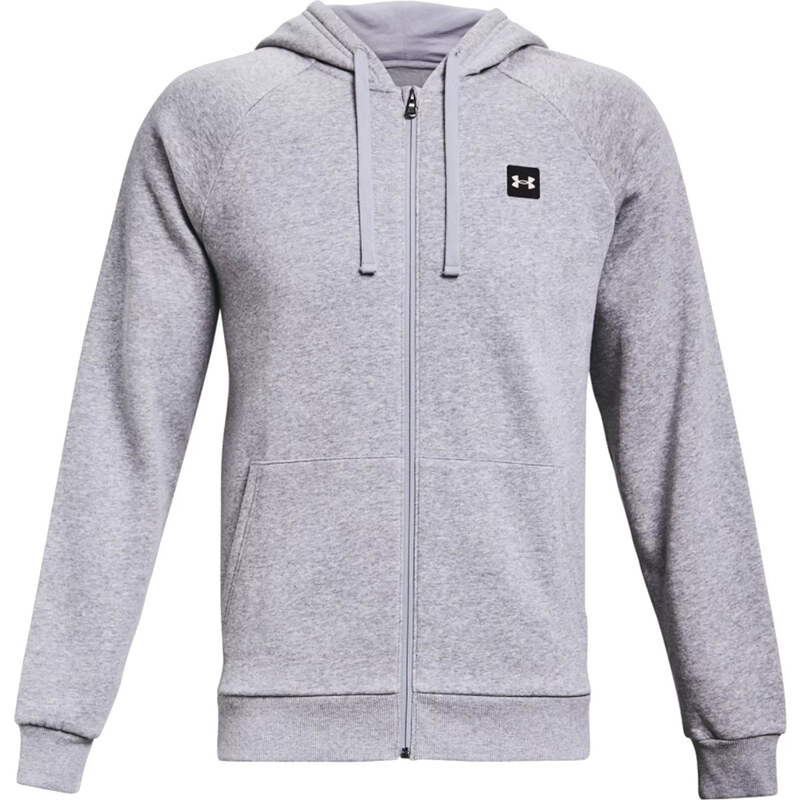 UNDER ARMOUR RIVAL FLEECE FZ HOODIE Šedá