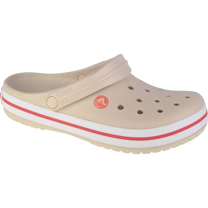 SMETANOVÉ DÁMSKÉ PANTOFLE CROCS CROCKBAND Béžová