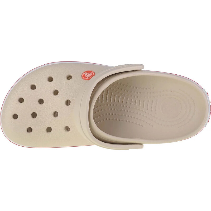 SMETANOVÉ DÁMSKÉ PANTOFLE CROCS CROCKBAND Béžová