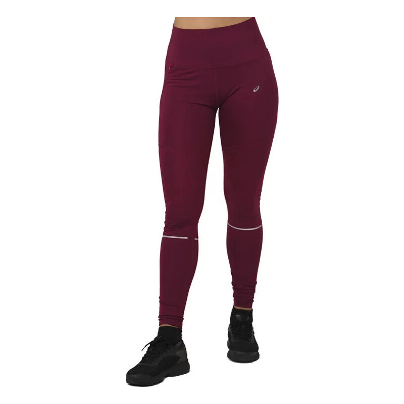 VÍNOVÉ DÁMSKÉ LEGÍNY ASICS SYSTEM TIGHT W 2012A021-600 Vínová