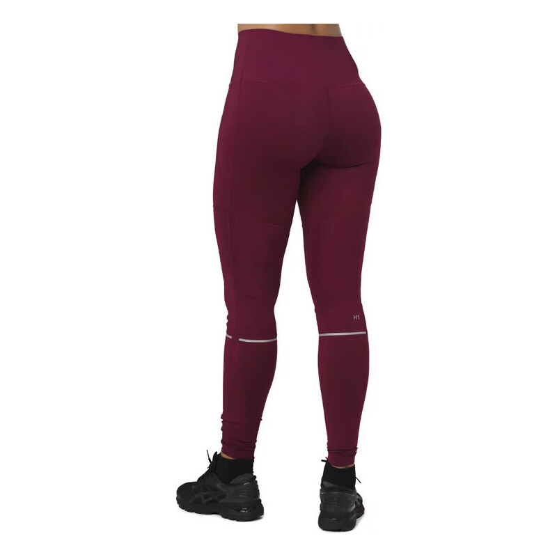 VÍNOVÉ DÁMSKÉ LEGÍNY ASICS SYSTEM TIGHT W 2012A021-600 Vínová