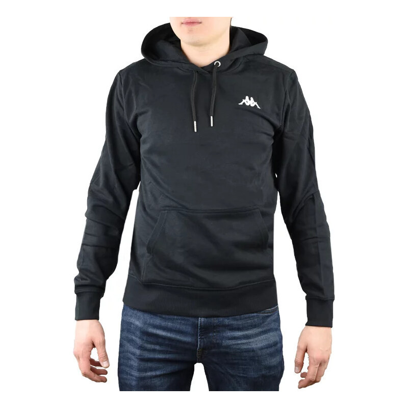 ČERNÁ MIKINA KAPPA VEND HOODED