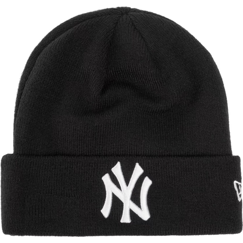 New Era New York Yankees Cuff Hat Černá
