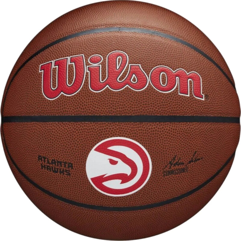 WILSON TEAM ALLIANCE ATLANTA HAWKS BALL Hnědá