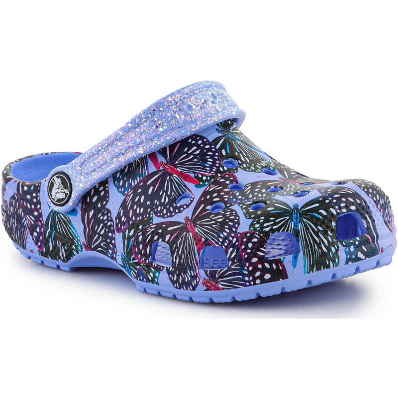 Crocs Sandály Dětské KIDS pantofle Classic Butterfly Clog Kids 208297-5Q7 >