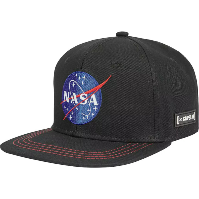 BASIC Černá kšiltovka Capslab Space Mission NASA Snapback Cap