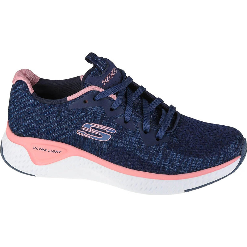 TMAVĚ MODRÉ DÁMSKÉ TENISKY SKECHERS SOLARE FUSE BRISK ESCAPE Tmavě modrá