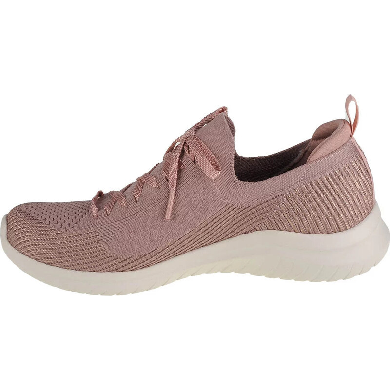 RŮŽOVÉ DÁMSKÉ TENISKY SKECHERS ULTRA FLEX 2.0-LASER FOCUS Pudrová