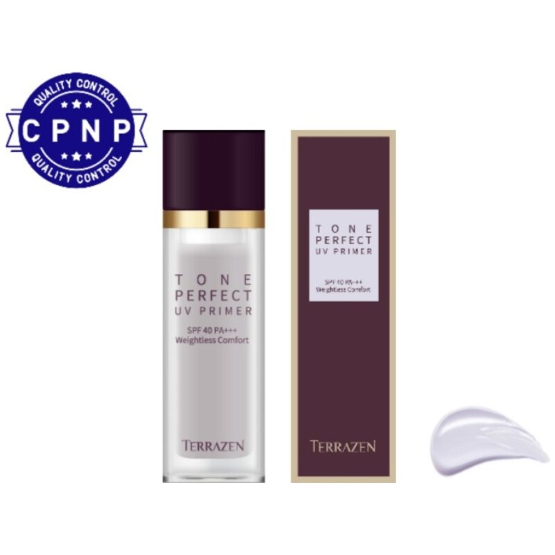 TERRAZEN - MAKE-UP TONE PERFECT PRIMER SPF40 PA+++ - Korekční primer fialový odstín 30 ml